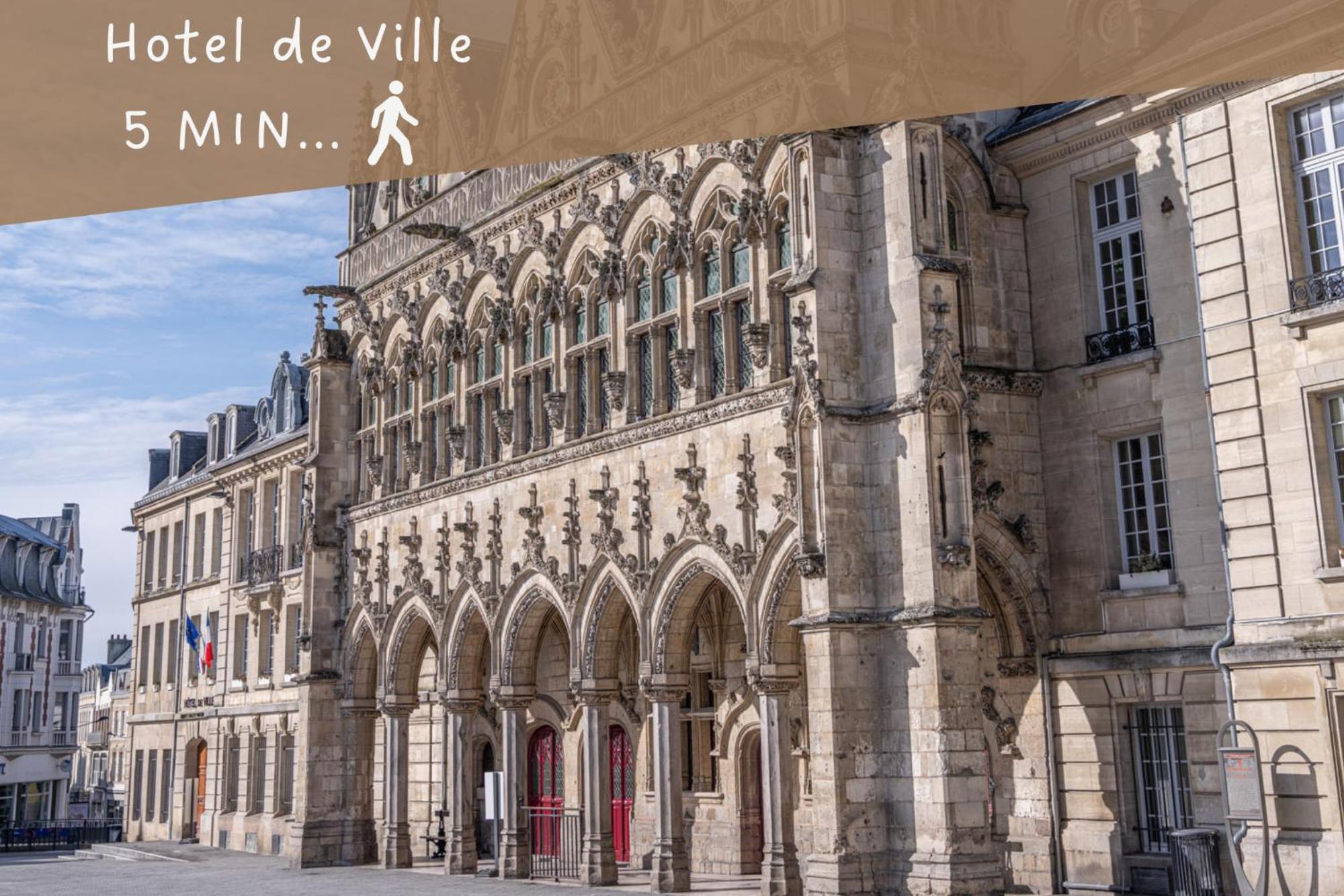 Le Fleur De Cerisier - Zmn Conciergerie Apartment Saint-Quentin  Exterior photo